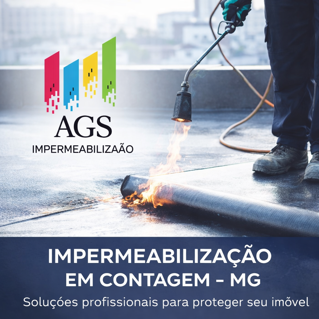 Empresa de Impermeabilização em Contagem - MG - AGS Serviços em Altura