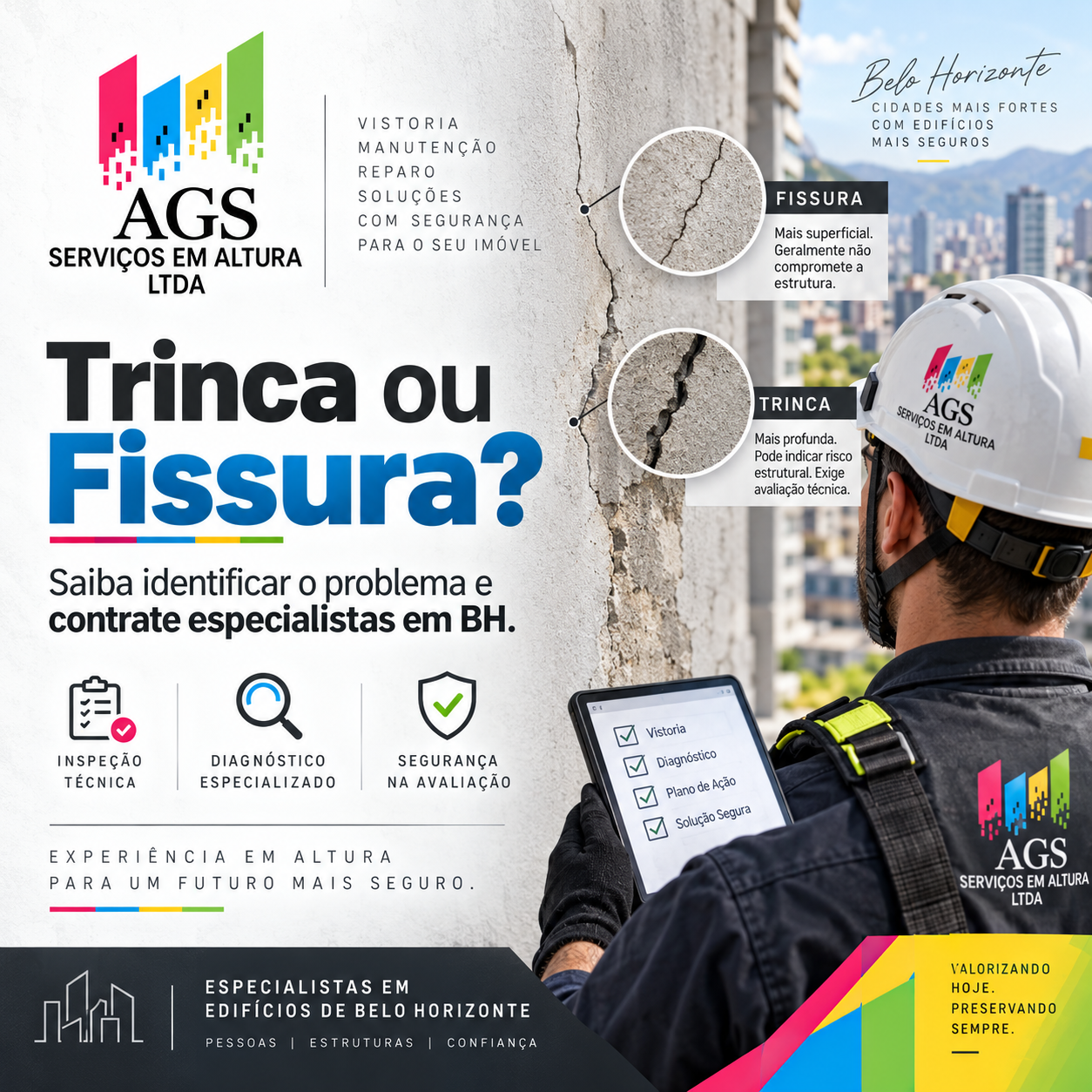 Trinca ou Fissura em BH: Saiba Identificar o Problema e Quando Contratar Especialistas